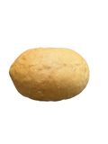 A single golden-brown bread roll or bun.