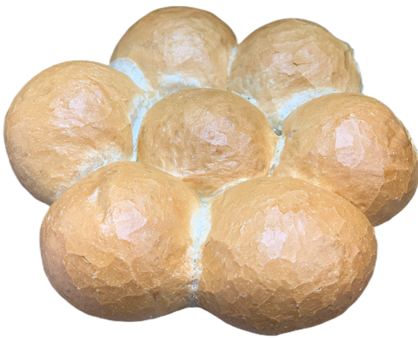 White bread rolls 7pcs -Ruza