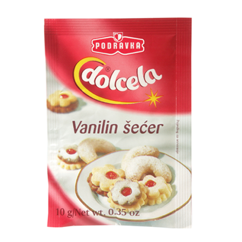 DOLCELA Baking Sugar Vanilla 10g